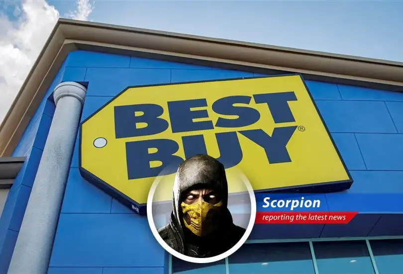 Best Buy store showcasing a range of consumer electronics.