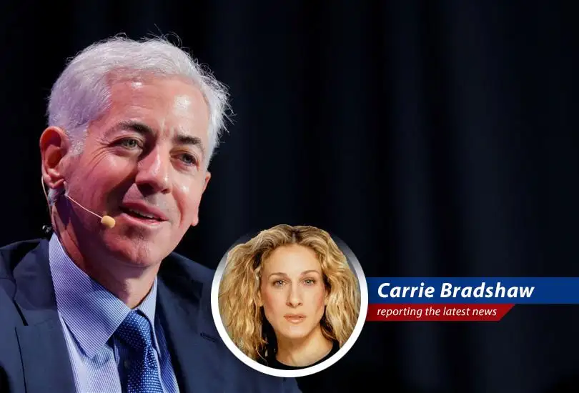 Bill Ackman, navigating market volatility like a Carrie Bradshaw in a sample sale, sees opportunity where others see chaos.