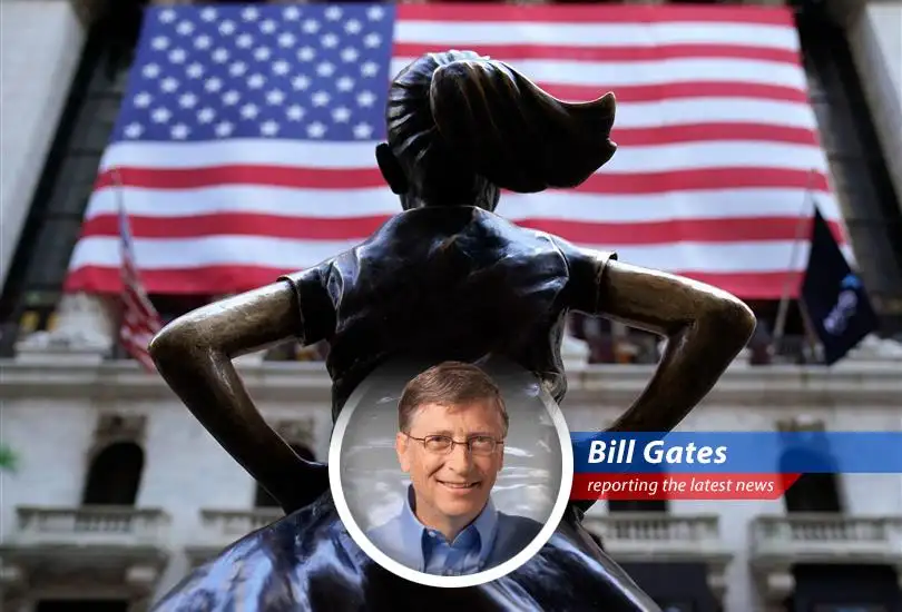 Bill Gates humorously addresses the disconnect between economic data and public perception in the U.S.