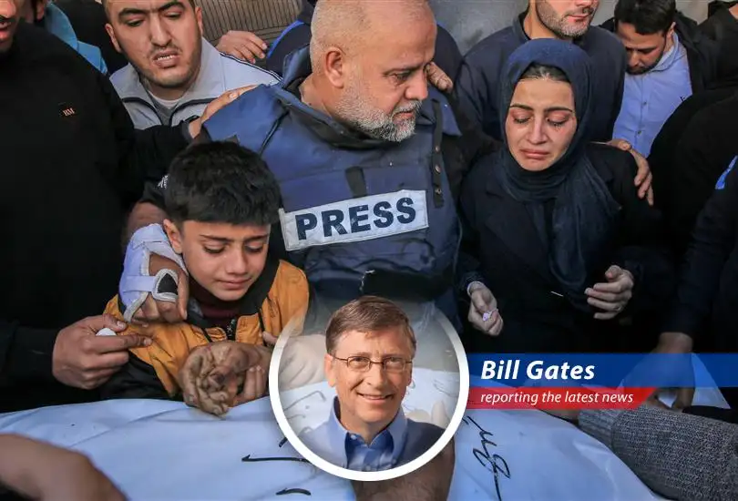 Bill Gates humorously weighs in on Israel's decision to close Al Jazeera's local offices amid the ongoing conflict with Hamas.