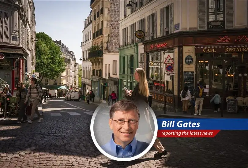 Bill Gates provides witty commentary on the inflation rate and GDP growth in the euro area