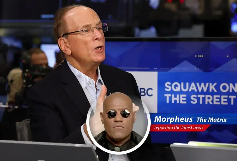 BlackRock CEO Larry Fink advises investors to remain steadfast during market volatility.