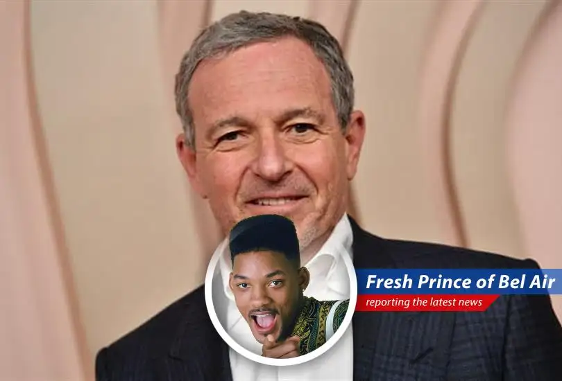 Bob Iger addressing investors during Disney's quarterly earnings report, hinting at a promising future under new leadership.