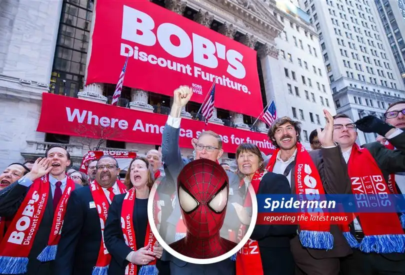 Bob's Discount Furniture showroom, showcasing its value-focused furniture offerings.