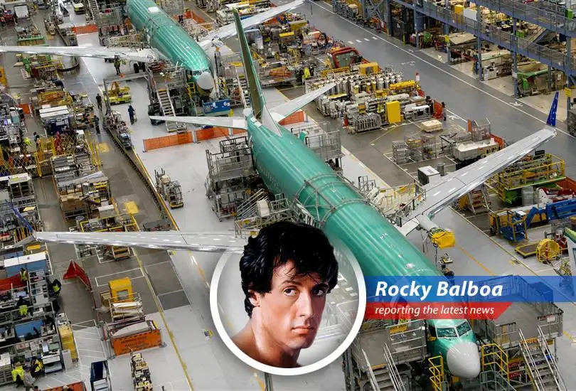 Boeing 737 MAX jetliner takes off symbolizing the company's strong start to the year with increased deliveries and orders