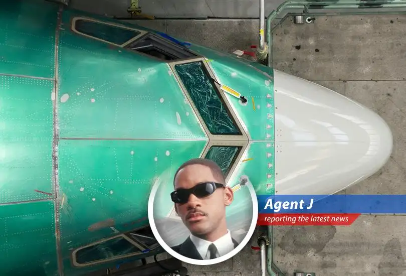 Boeing jets on a tarmac, symbolizing the potential deal with China.