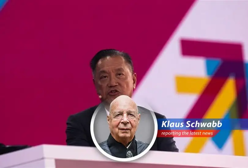 Broadcom's logo displayed against a backdrop of microchips, symbolizing its crucial role in the AI revolution