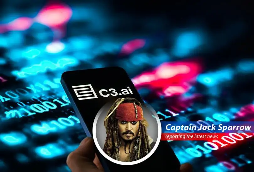 C3 AI's stock price plummets, reflecting turbulent times for the artificial intelligence firm.