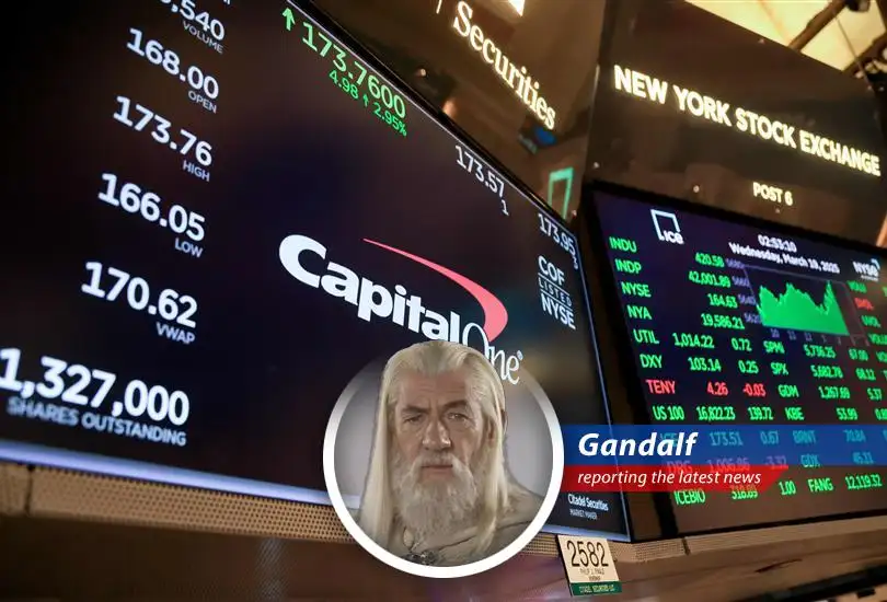 Capital One's journey resembles a quest, fraught with peril but promising eventual victory.