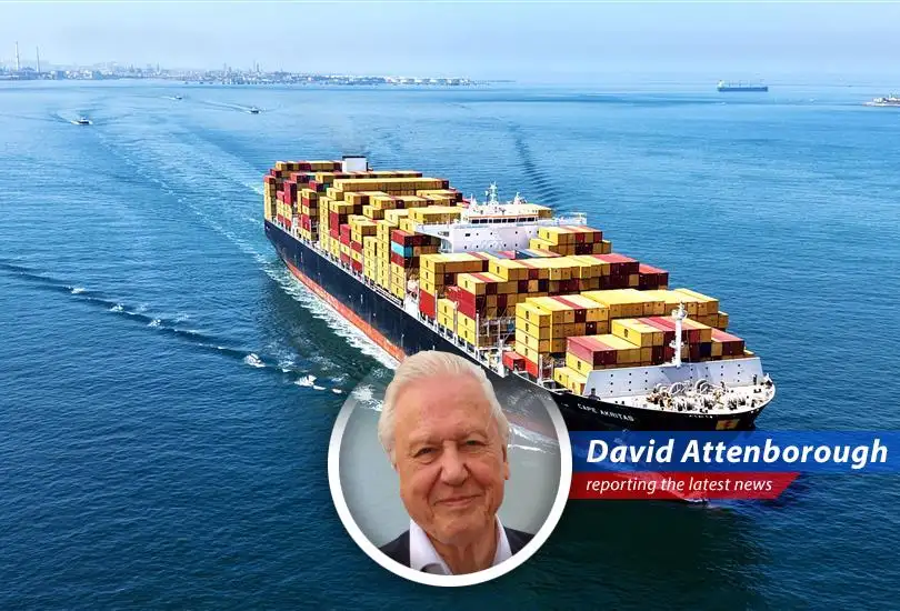 Cargo ships at a busy Chinese port symbolize the nation's reliance on global trade, now facing headwinds from multiple fronts.