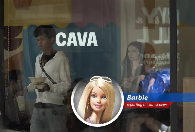 Cava restaurant showcases its Mediterranean-inspired menu, attracting customers with its vibrant flavors and healthy options.