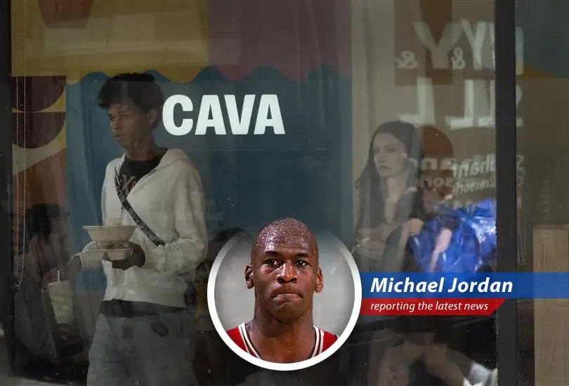 Cava restaurant showing its menu offering and inside decor