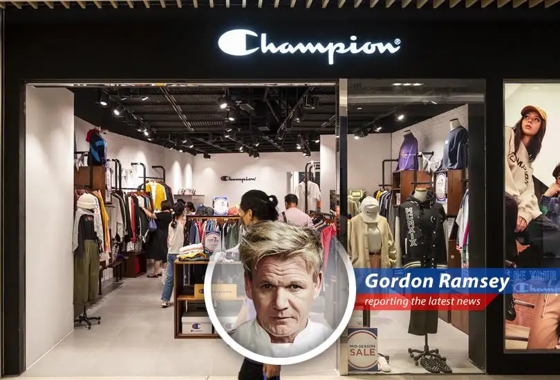 Celebrity chef Gordon Ramsey dishes out his spicy take on the sale of Hanesbrands Champion business