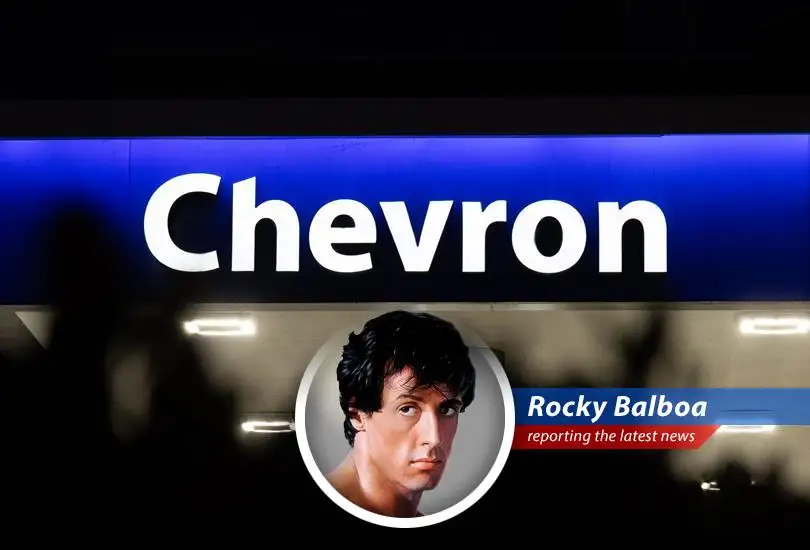 Chevron's oil rigs pumpin' hard, proving even when the market throws punches, they keep on swingin'.