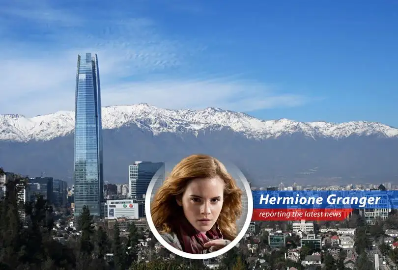 Chile's President Gabriel Boric at a press conference addressing the US-China tensions over a subsea cable project.