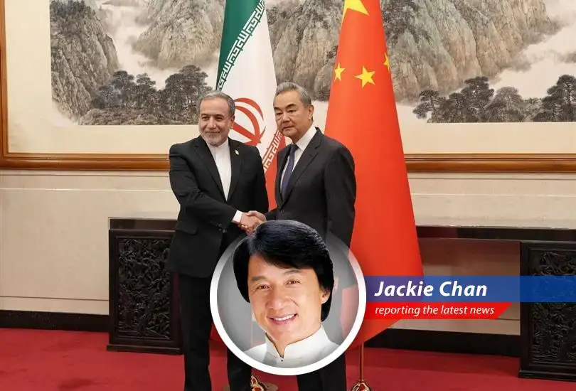 Chinese Foreign Minister Wang Yi meets with Iranian counterpart Abbas Araghchi to discuss diplomatic solutions and regional stability.