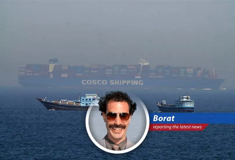 Chinese businessman Devi Wei at a Beijing trade show, discussing the impact of rising oil prices on his pickleball business and the increase in prices for American shoppers