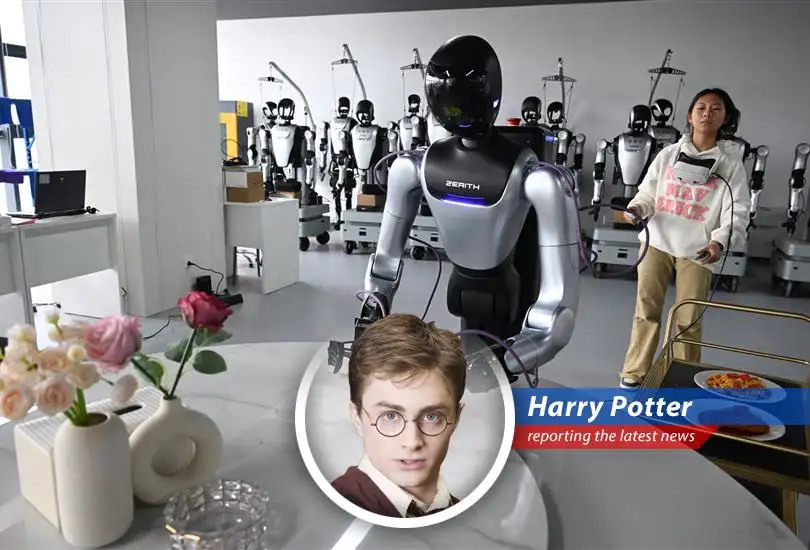 Chinese humanoid robots are rapidly being deployed in factories and airports, showcasing China's advancements in robotics.