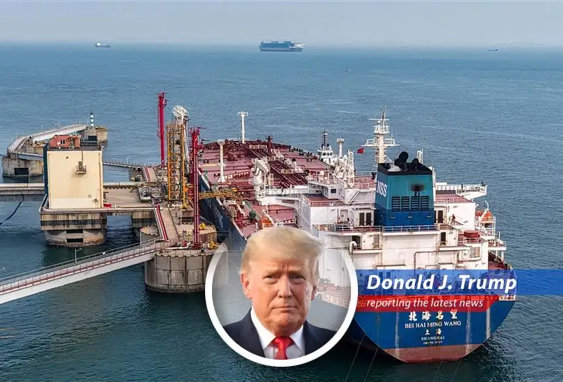 Chinese oil tankers at port, showcasing the nation's energy infrastructure and strategic reserves.