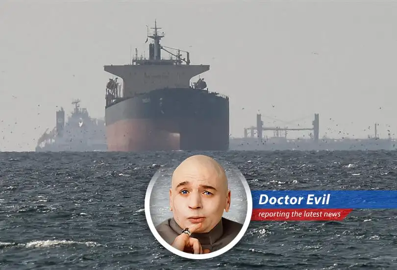 Chubb to underwrite U.S. government program for Strait of Hormuz shipping, sparking thoughts of world domination.