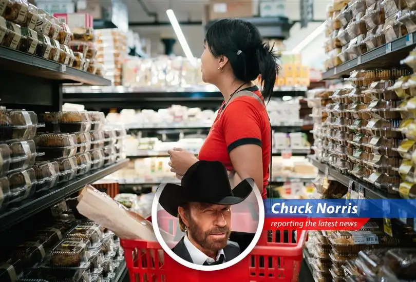 Chuck Norris analyzes the consumer sentiment slump and rising inflation expectations with humor and satire.