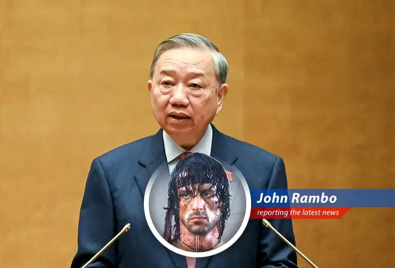 Communist Party Secretary General To Lam elected as Vietnam's State President, consolidating power.