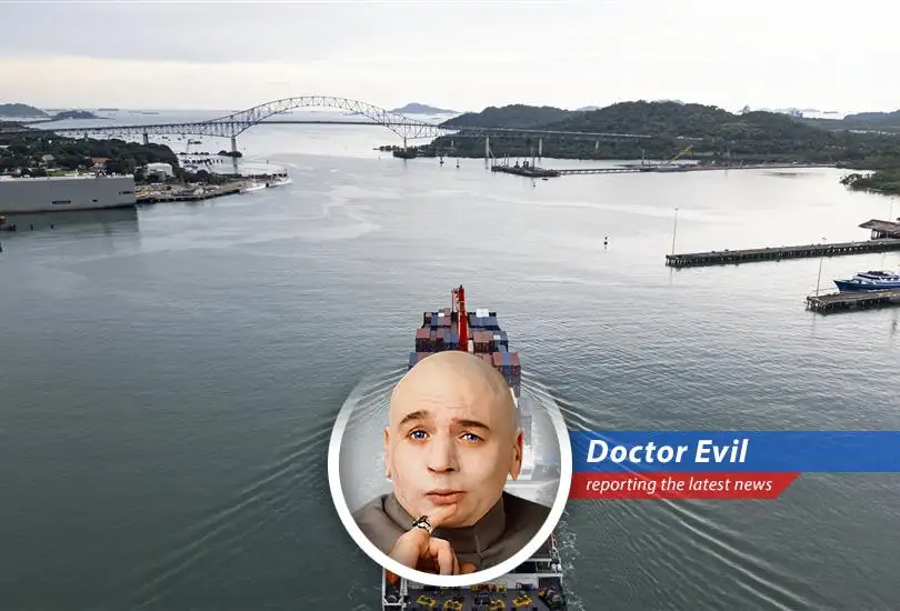 Container ships at the Panama Canal, a vital artery in global trade now at the center of a geopolitical tug-of-war.