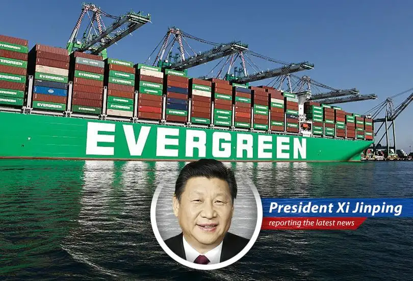 Containers at a US port symbolize the ongoing trade deficit challenges.