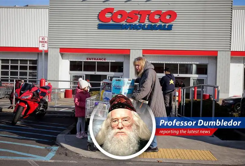 Costco gas station experiencing increased traffic due to rising fuel prices.