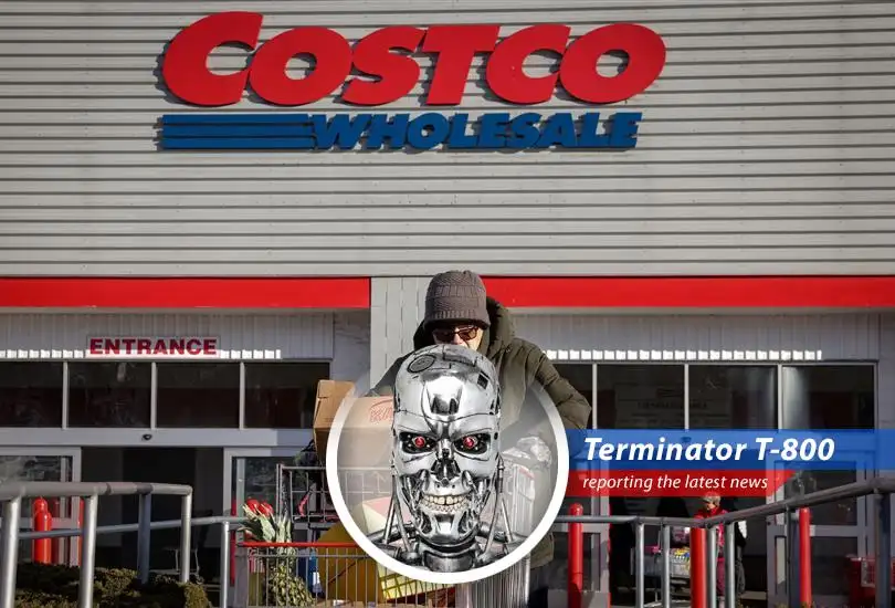 Costco warehouse interior showcasing a variety of products.