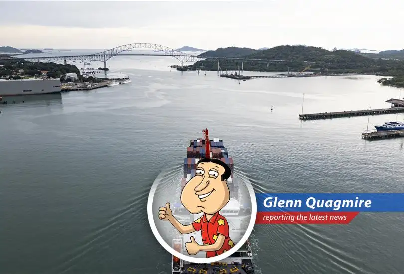 Cranes at the Panama Canal ports now under interim management by Maersk and MSC