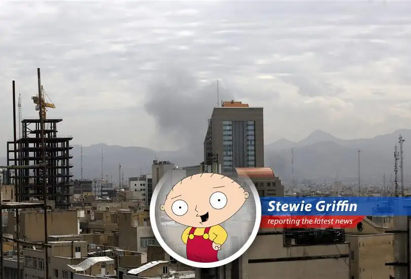 Damaged bus in Arad, Israel, following a reported strike amidst escalating conflict.