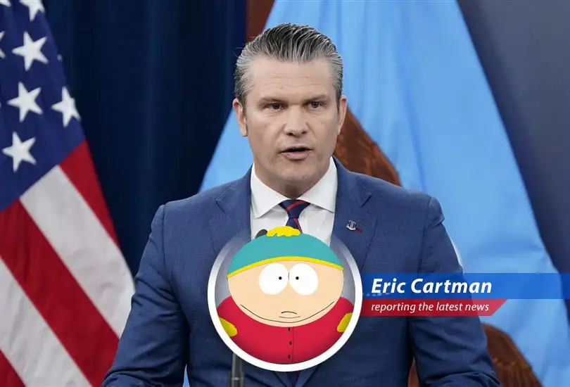 Defense Secretary Pete Hegseth assures everyone the Strait of Hormuz situation is under control, even if it looks like a disaster waiting to happen