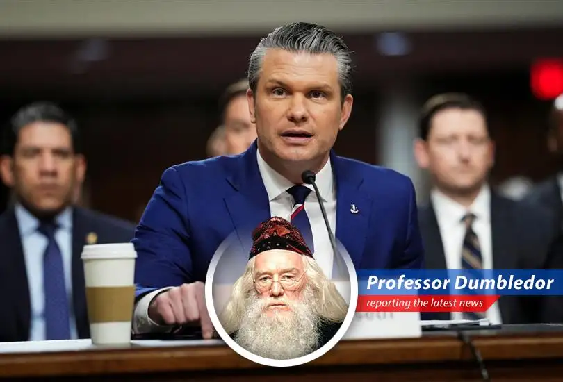 Defense Secretary Pete Hegseth testifies before the Senate Appropriations Committee regarding presidential war powers in relation to Iran.