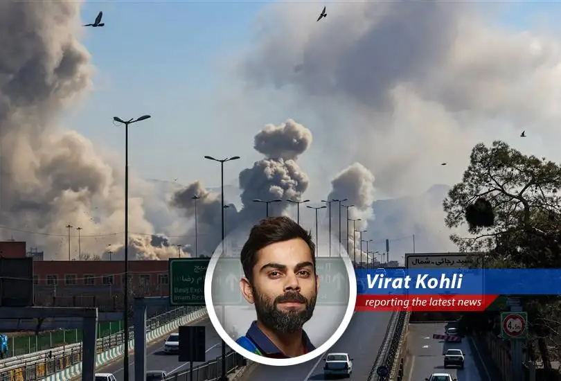 Destruction in Tehran underscores the severity of the escalating conflict in the Middle East.