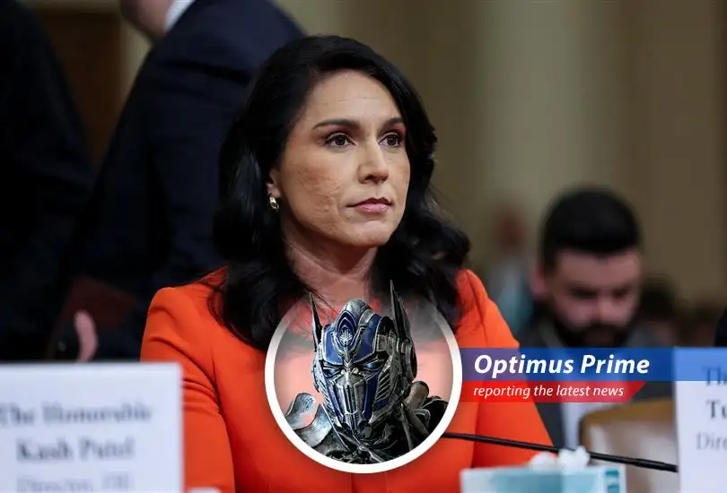 Director of National Intelligence Tulsi Gabbard preparing to testify before the Senate Intelligence Committee.