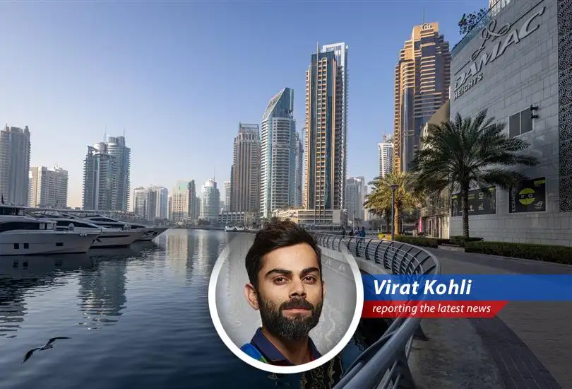 Dubai skyline reflecting market volatility post-geopolitical tensions.