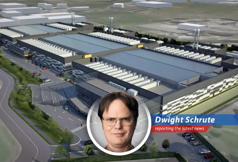 Dublin data center blazing trails with independent microgrid, a beacon of innovation in Europe's quest for AI dominance and energy independence. Bears. Beets. Battlestar Galactica.