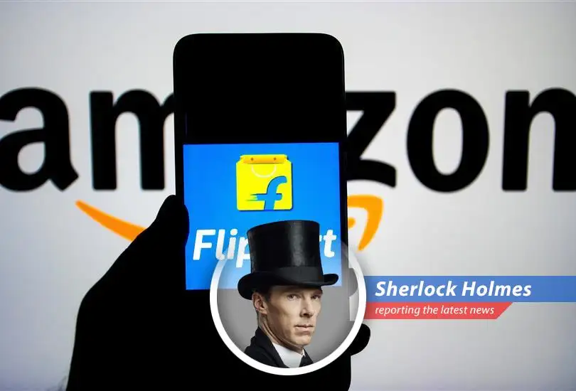 E-commerce giants Amazon and Walmart intensify their presence in India, tapping into the burgeoning online shopping market, particularly in smaller cities.