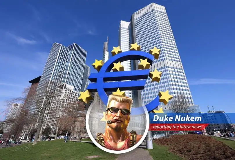 ECB headquarters in Frankfurt as speculation mounts over imminent rate hikes.