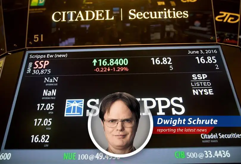 E.W. Scripps headquarters in Cincinnati, where the company's transformation plan was outlined to its leaders.