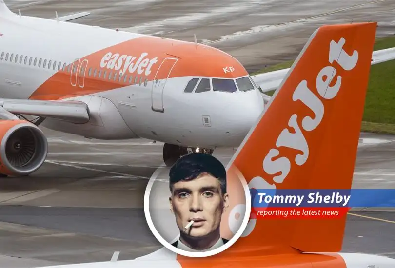 EasyJet aircraft facing headwinds from geopolitical tensions and volatile fuel prices.