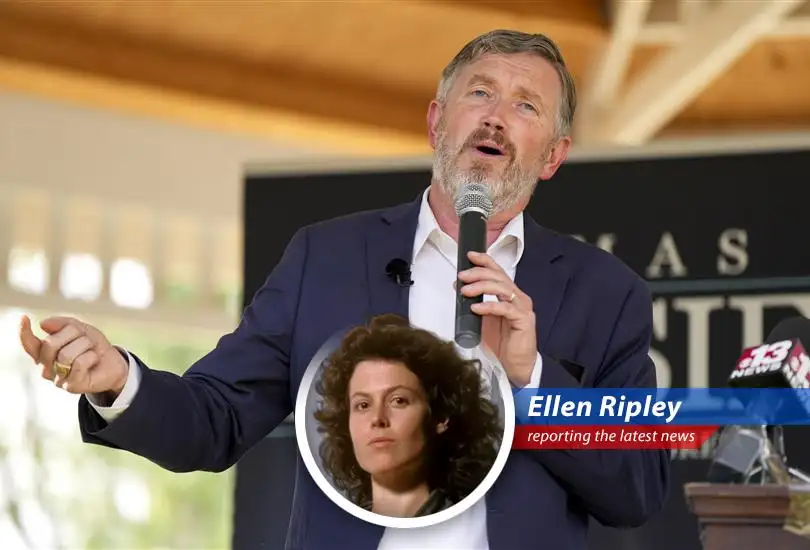 Ed Gallrein celebrates victory after defeating Thomas Massie in Kentucky's Republican primary, highlighting the ongoing influence of Donald Trump in Republican politics.