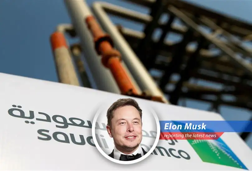 Elon Musk shares his thoughts on the recent financial results of Saudi Aramco.