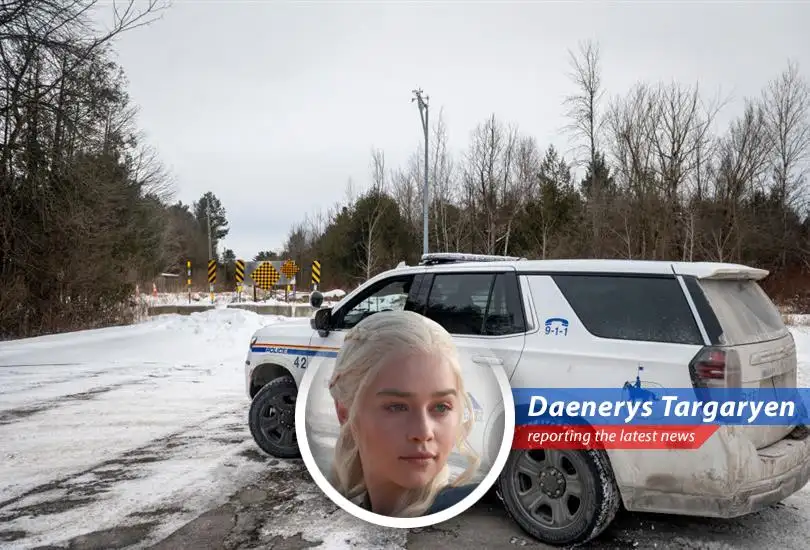 Emergency services respond to a mass shooting at a high school in Tumbler Ridge, British Columbia, Canada.