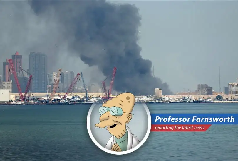 Empty conference hall in Dubai symbolizes the impact of regional tensions on the Middle East's events industry