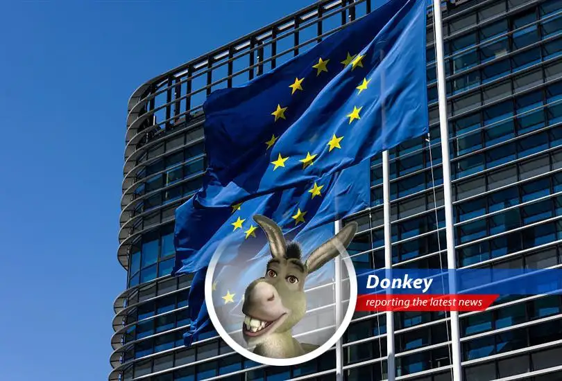 European Commission headquarters in Brussels, where discussions are underway to limit reliance on U.S. cloud providers for sensitive public sector data.