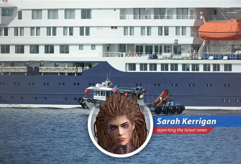 Evacuees disembark the MV Hondius near Tenerife, embarking on a journey to quarantine facilities amidst hantavirus concerns.