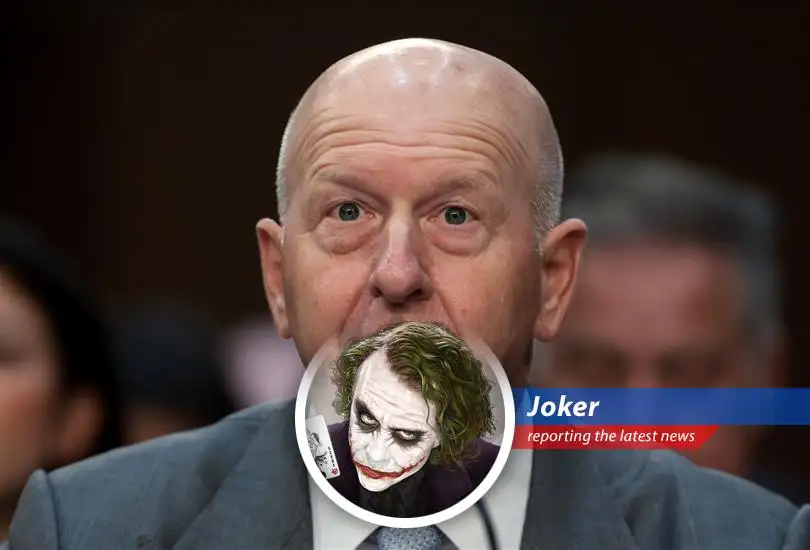 Even Goldman Sachs can have a bad joke a rare sight on Wall Street.