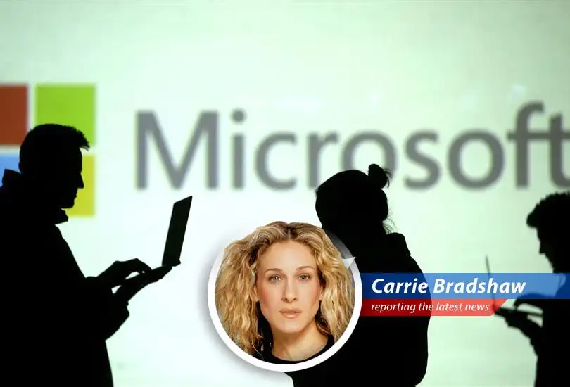 Even in a volatile market, a girl can find her statement piece stock. Microsoft, perhaps?